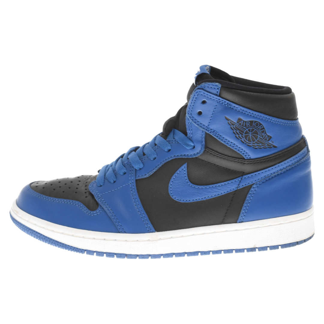 NIKE(ナイキ)のNIKE ナイキ AIR JORDAN1 RETRO HIGH OG Dark Marina Blue エアジョーダン1 レトロ ハイカットスニーカー ブルー/ブラック 555088-404 US9/27cm メンズの靴/シューズ(スニーカー)の商品写真