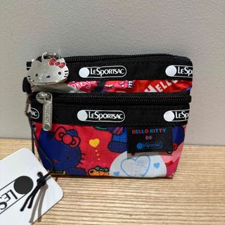 レスポートサック(LeSportsac)のレスポートサック　ハローキティ  2段　ポーチ  コインケース(コインケース)