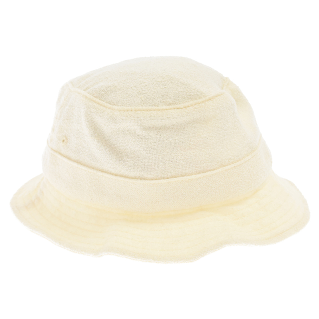 Supreme(シュプリーム)のSUPREME シュプリーム ×Loro Piana 21SS Classic Logo Terry Crusher Hat xロロピアーナ パイル バケットハット 帽子 ホワイト メンズの帽子(ハット)の商品写真