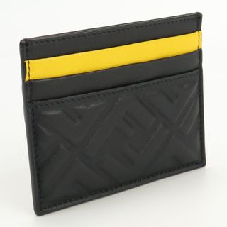 フェンディ(FENDI)のFENDI フェンディ カードケース 7Ｍ0164 A72V カードケース レザー【中古】 ユニセックス(パスケース/IDカードホルダー)