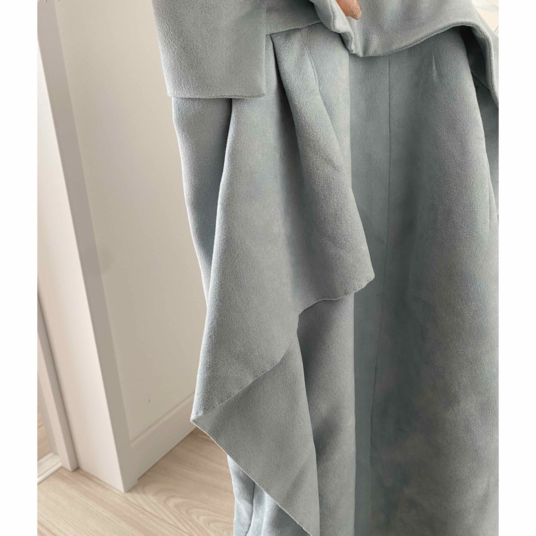 JUSGLITTY スウェードスカート レディースのスカート(ひざ丈スカート)の商品写真