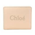 新品 クロエ Chloe 2つ折り財布 クロエ センス セメントピンク