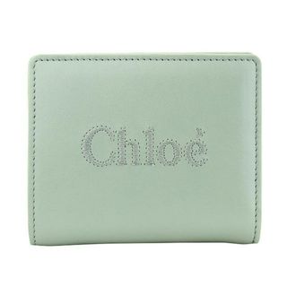 クロエ(Chloe)の新品 クロエ Chloe 2つ折り財布 クロエ センス ベイグリーン(財布)