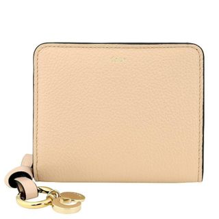 Chloe - 新品 クロエ Chloe 2つ折り財布 アルファベット セメント