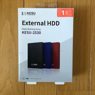 匿名配送 外付け HDD 1TB(PC周辺機器)