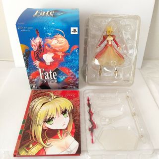 マックスファクトリー(Max Factory)のフェイト　エクストラ　タイプムーンボックス　figma セイバー　PSP限定版(アニメ/ゲーム)