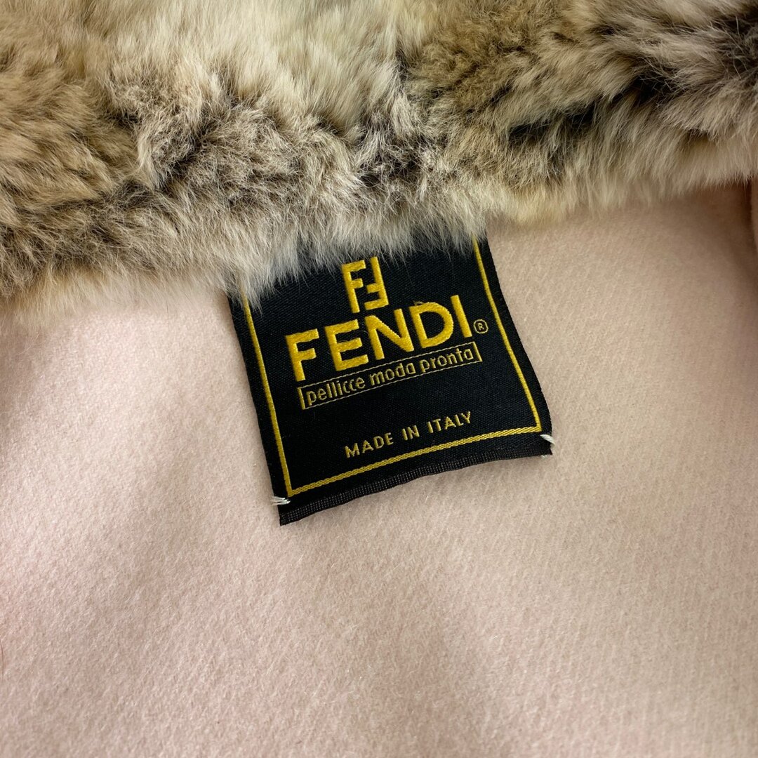 FENDI - 65L7 イタリア製 FENDI フェンディ カシミヤロングコート M~L