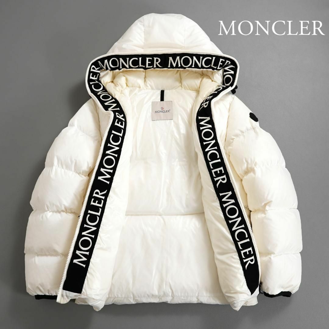 MONCLER - 大人気モデル モンクレールモンクラー サイズ 1 白 国内正規