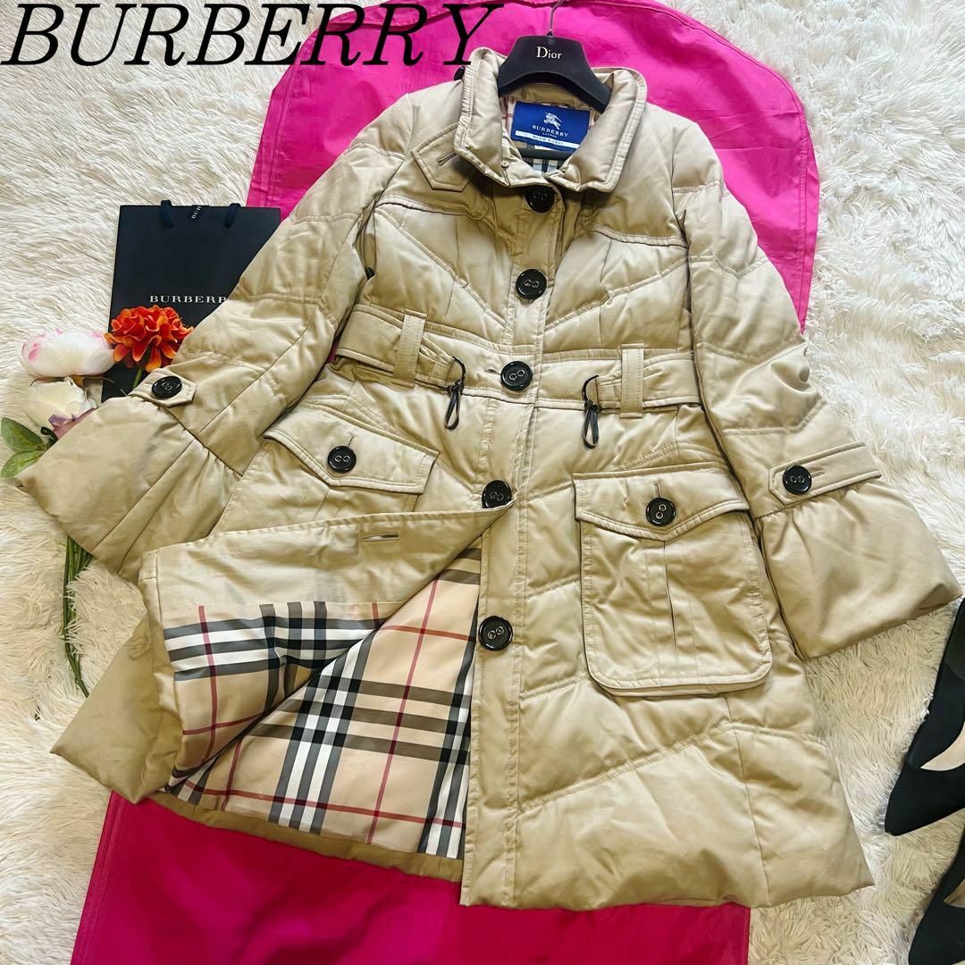 BURBERRY BLUE LABEL - 【美品】BURBERRY BLUE LABEL ダウンコート