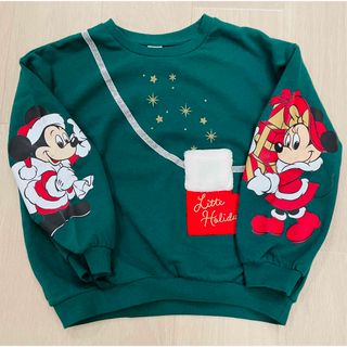 シマムラ(しまむら)のしまむら リトシー ディズニー ミッキー ミニー クリスマス トレーナー(Tシャツ/カットソー)