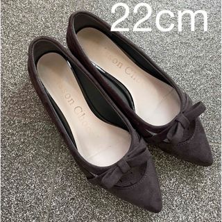 22cm フラットパンプス