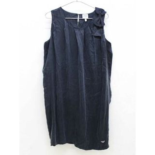 ジョルジオアルマーニ(Giorgio Armani)の【新入荷!】▼アルマーニ ジュニア/Armani Junior ▼175cm(16) ノースリーブドレスワンピース 濃紺 フォーマル 入園式 結婚式 冠婚葬祭 謝恩会 【中古】子供服 キッズ kids ジュニア 女の子 421132(ドレス/フォーマル)