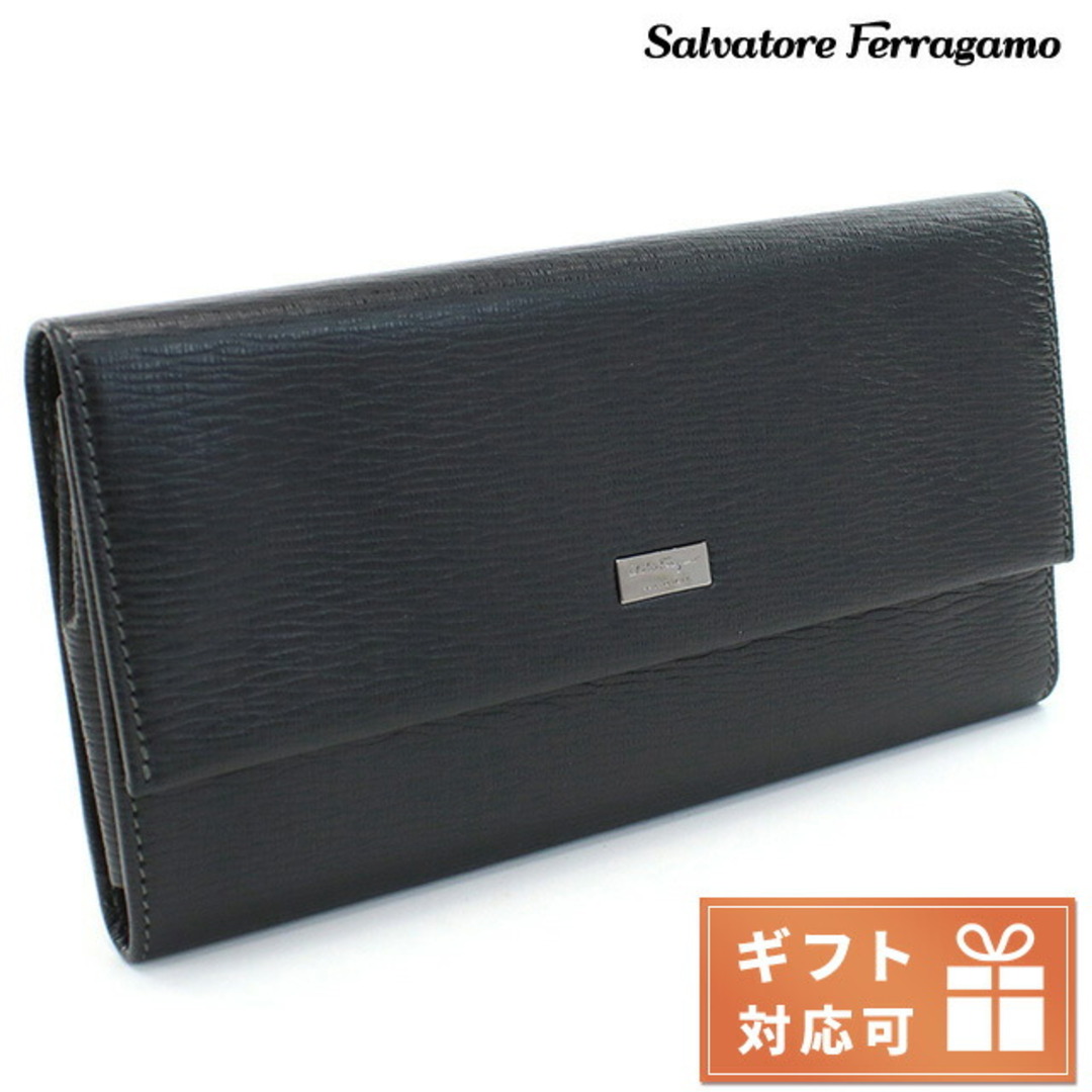 【新品】フェラガモ FERRAGAMO 財布 メンズ 66-0155イタリア