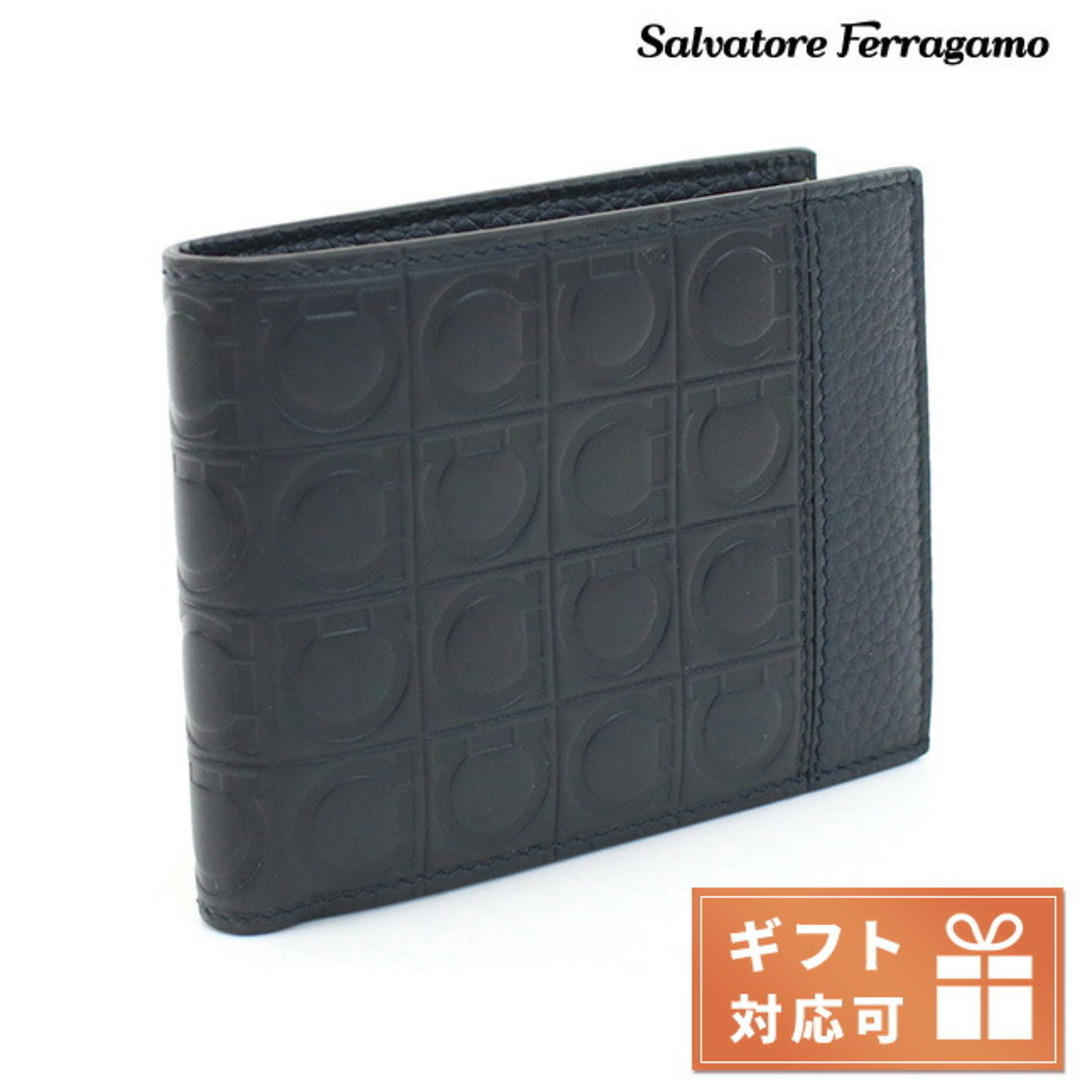 Salvatore Ferragamo(サルヴァトーレフェラガモ)の【新品】フェラガモ FERRAGAMO 財布 メンズ 66-A144 メンズのファッション小物(折り財布)の商品写真