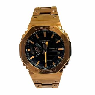 カシオ(CASIO)のカシオ CASIO G-SHOCK GM-B2100GD-5AJF ローズゴールド クォーツ 腕時計 メンズ 付属品有り 稼働品 【美品】 U2311K658(金属ベルト)