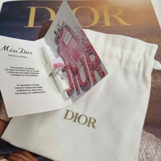 ディオール(Dior)のミスディオール　オードゥパルファン　1ml 巾着付き(香水(女性用))