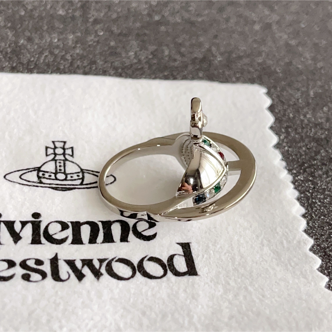 Vivienne Westwood(ヴィヴィアンウエストウッド)のヴィヴィアンウエストウッド　3Dリング レディースのアクセサリー(リング(指輪))の商品写真