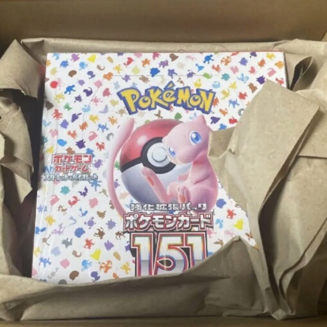 ポケモンカードゲームポケモンカード151 未開封 box シュリンク付き ポケモンセンター