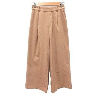 ロペピクニック(Rope' Picnic)のロペピクニック ワイドパンツ ロング タック 40 茶 ブラウン(その他)