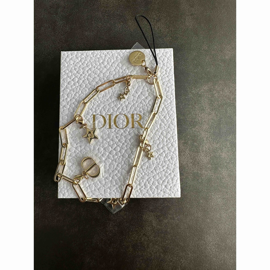 Christian Dior(クリスチャンディオール)のDior ディオール ゴールドチェーン ストラップ レディースのアクセサリー(チャーム)の商品写真