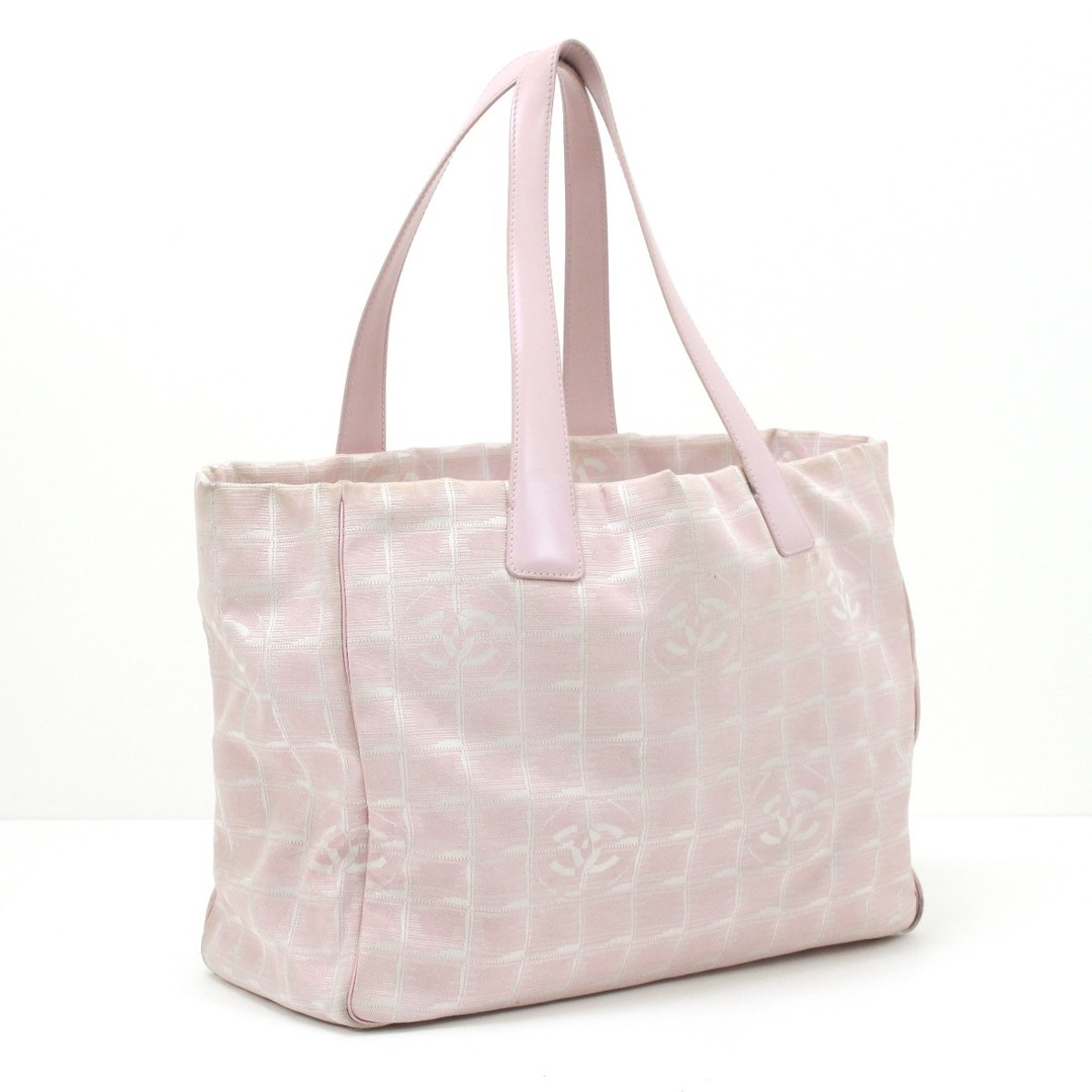 CHANEL シャネル ニュートラベルライン トートバッグ ピンク CHANEL シャネル ニュートラベルライン トートバッグ ピンク