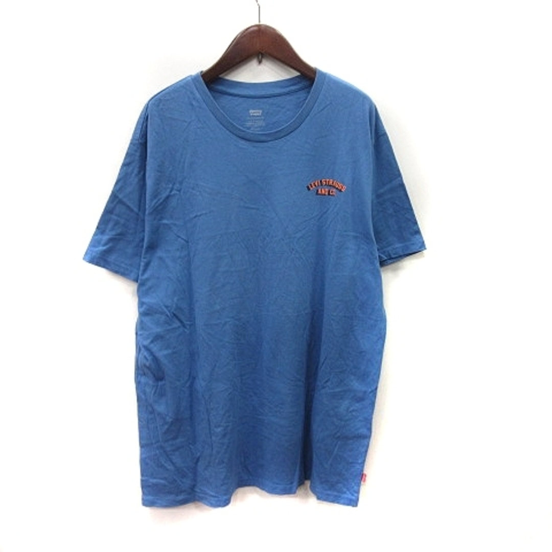 Levi's(リーバイス)のリーバイス Tシャツ カットソー 半袖 XL 紺 ネイビー /YI レディースのトップス(Tシャツ(半袖/袖なし))の商品写真