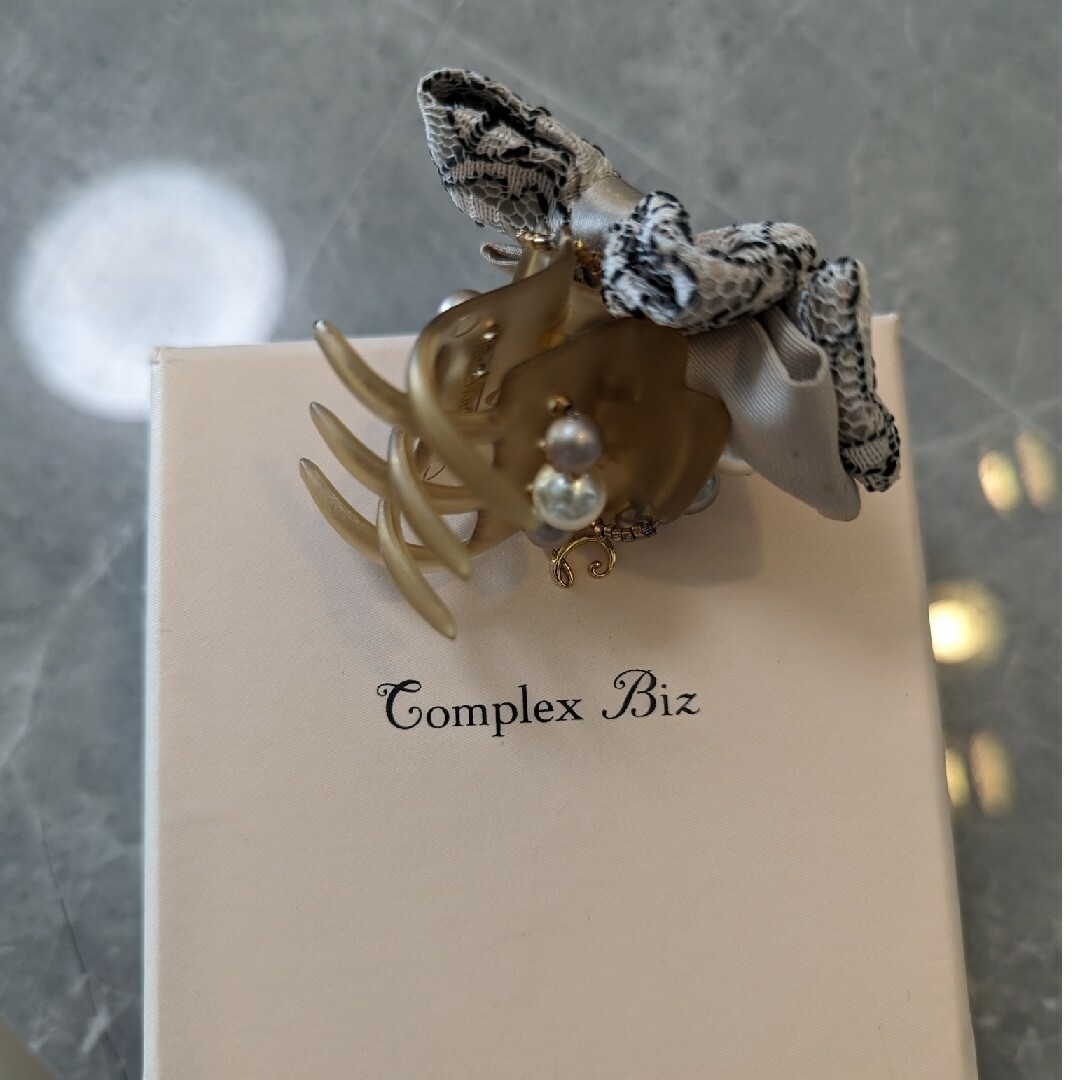 Complex Biz(コンプレックスビズ)のComplex Biz ヘアクリップ ヘアアクセ レディースのヘアアクセサリー(バレッタ/ヘアクリップ)の商品写真