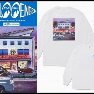 専用　限定 チャレンジャー ムーンアイズ 長袖 ピクチャー Tシャツ L ②(Tシャツ/カットソー(七分/長袖))