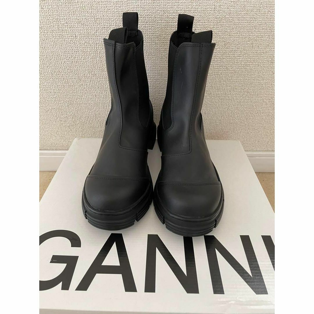 ガニー  GANNI ラバー チェルシーラバーブーツ 39 新品⭐︎未使用 レディースの靴/シューズ(ブーツ)の商品写真