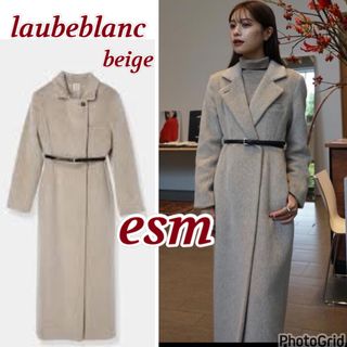 アニュアンス(ánuans)のlaubeblanc belted chester coat(チェスターコート)