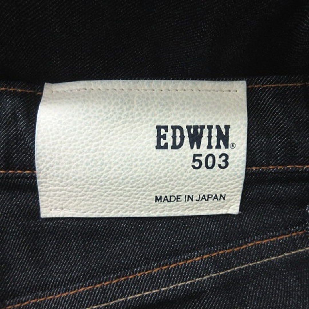 EDWIN(エドウィン)のエドウィン テーパードパンツ カラーデニム 29 黒 ブラック /YI メンズのパンツ(スラックス)の商品写真