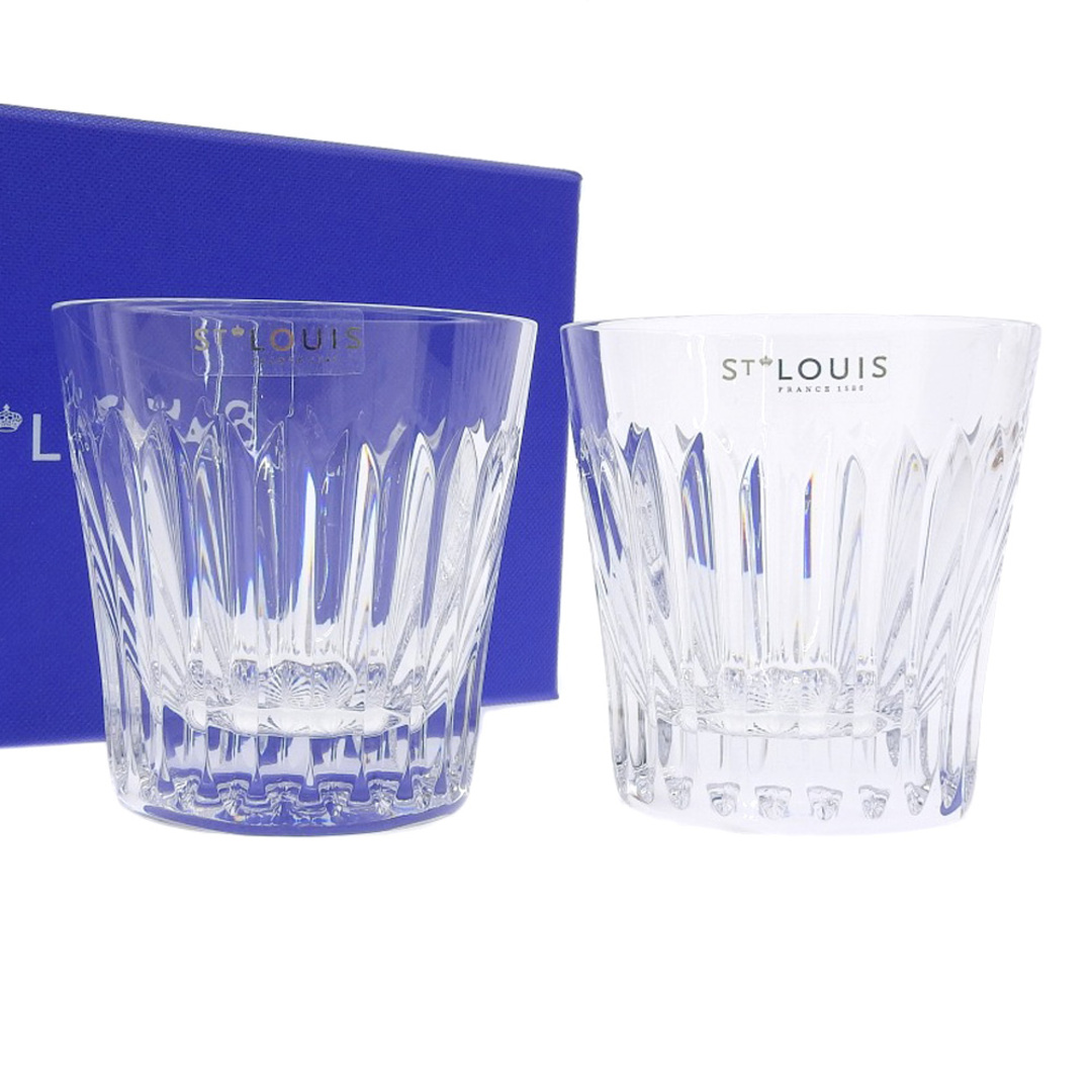 本物保証】 箱付 新品 サンルイ SAINT LOUIS 2客セット ロック 本物保証】 箱付 新品 サンルイ SAINT LOUIS 2客セット ロック