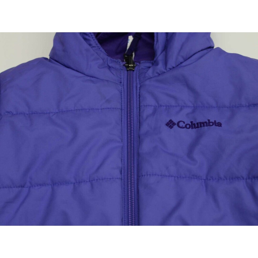 Columbia(コロンビア)の【冬物 新入荷!】■コロンビア/Columbia■100cm スキーウェア/上下セット/スノボ/スノーウェア 紫 リバーシブル ウィンタースポーツ スキー教室 スキー合宿 雪遊び 防寒【中古】子供服 キッズ kids 男の子 女の子 冬 031132 スポーツ/アウトドアのスポーツ/アウトドア その他(アメリカンフットボール)の商品写真