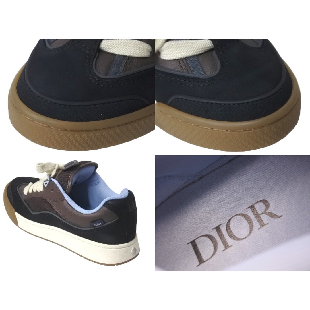 Christian Dior(クリスチャンディオール)のChristian Dior クリスチャンディオール Cactus Jack トラヴィス スニーカー 22AW ブラウン B713 3SN281ZNV96742 美品 中古 57672 レディースの靴/シューズ(ブーツ)の商品写真