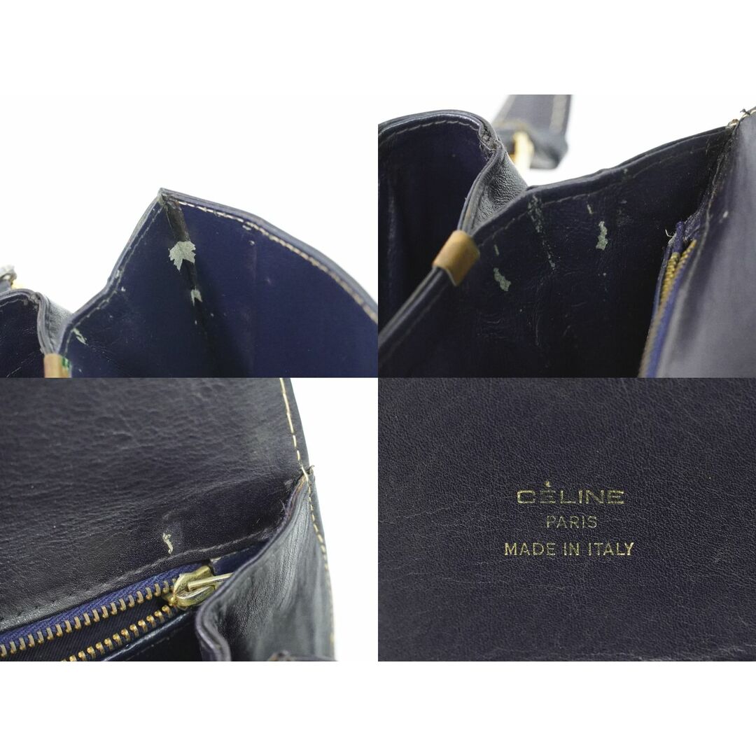 CELINE - 本物 セリーヌ CELINE Cサルキー 馬車金具 ショルダー CELINE - 本物 セリーヌ CELINE Cサルキー 馬車金具 ショルダー