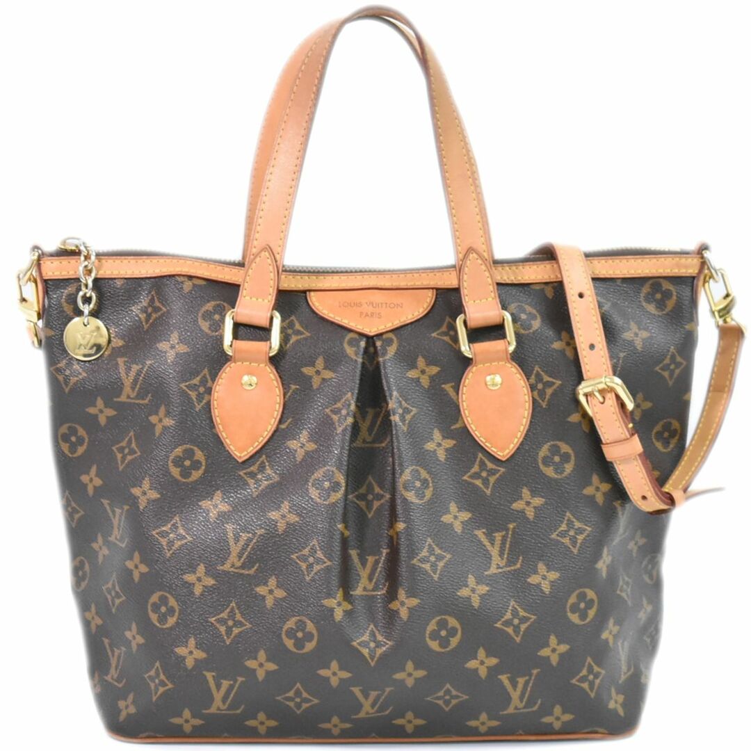 LOUIS VUITTON - 本物 ルイヴィトン LOUIS VUITTON LV パレルモ PM