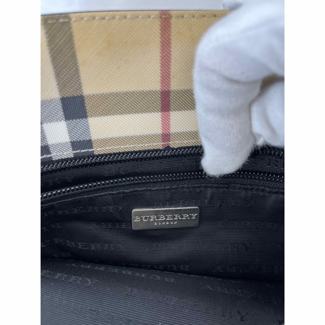 BURBERRY(バーバリー)のBURBERRY バーバリーチェック柄 トートバッグ美品 レディースのバッグ(トートバッグ)の商品写真