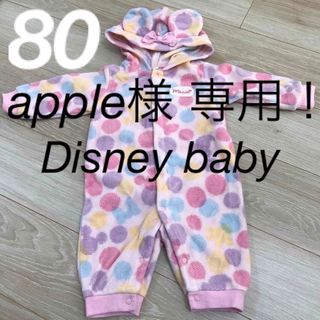 ディズニー(Disney)のapple様 専用！Disney baby ミニー　ロンパース　着ぐるみ　80(ロンパース)