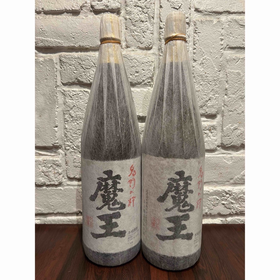 白玉の露 - 芋焼酎 魔王 2本セット 1800ml 長期備蓄のため深い味わい