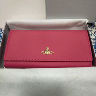 ヴィヴィアンウエストウッド(Vivienne Westwood)のヴィヴィアンウエストウッド　長財布　ピーチ　69VV530(財布)