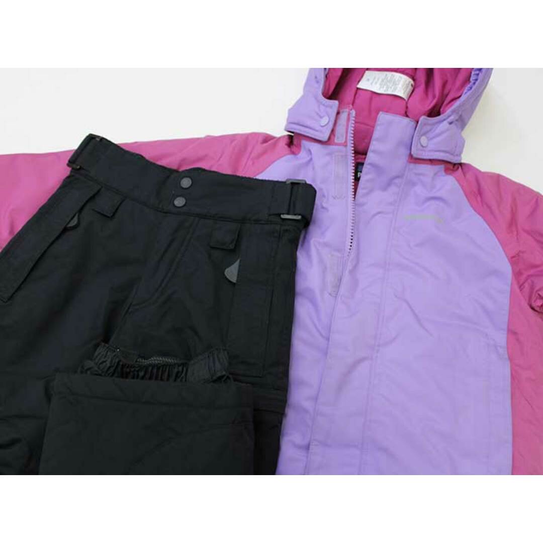 【新入荷!】▽パタゴニア/Patagonia▽100/95-100cm スキーウェア/スノーウェア 紫＆黒 フード取り外し可 ウィンタースポーツ  雪遊び 防寒【中古】子供 キッズ kids 男の子 女の子 冬 921132