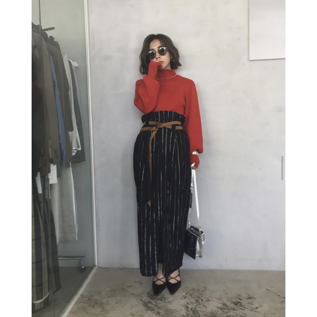 Ameri VINTAGE(アメリヴィンテージ)のAMERI アメリWASHI LAYERED SKIRT Mサイズ レディースのスカート(ロングスカート)の商品写真