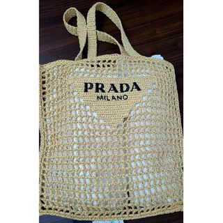 プラダ(PRADA)のPRADA　ラフィアトート(トートバッグ)