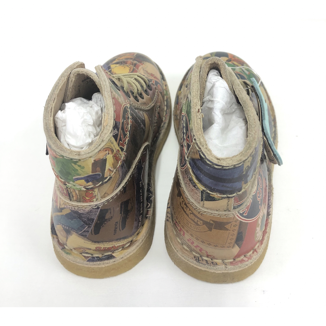 ブーツ　キッカーズ　Kickers キッズ　革製品　靴　21㎝　新品 キッズ/ベビー/マタニティのキッズ靴/シューズ(15cm~)(ブーツ)の商品写真