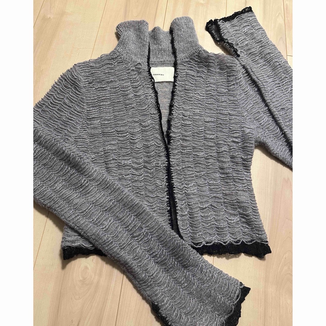 TODAYFUL - TODAYFUL トゥデイフル メッシュジャガードニット TODAYFUL - TODAYFUL トゥデイフル メッシュジャガードニット
