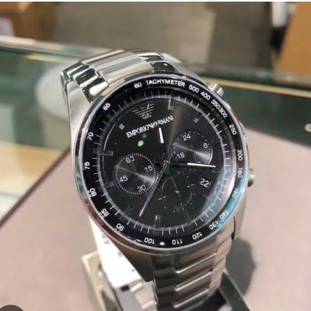 Emporio Armani(エンポリオアルマーニ)の未使用新品☆　エンポリオアルマーニ　AR5980　EMPORIO ARMANI メンズの時計(腕時計(アナログ))の商品写真