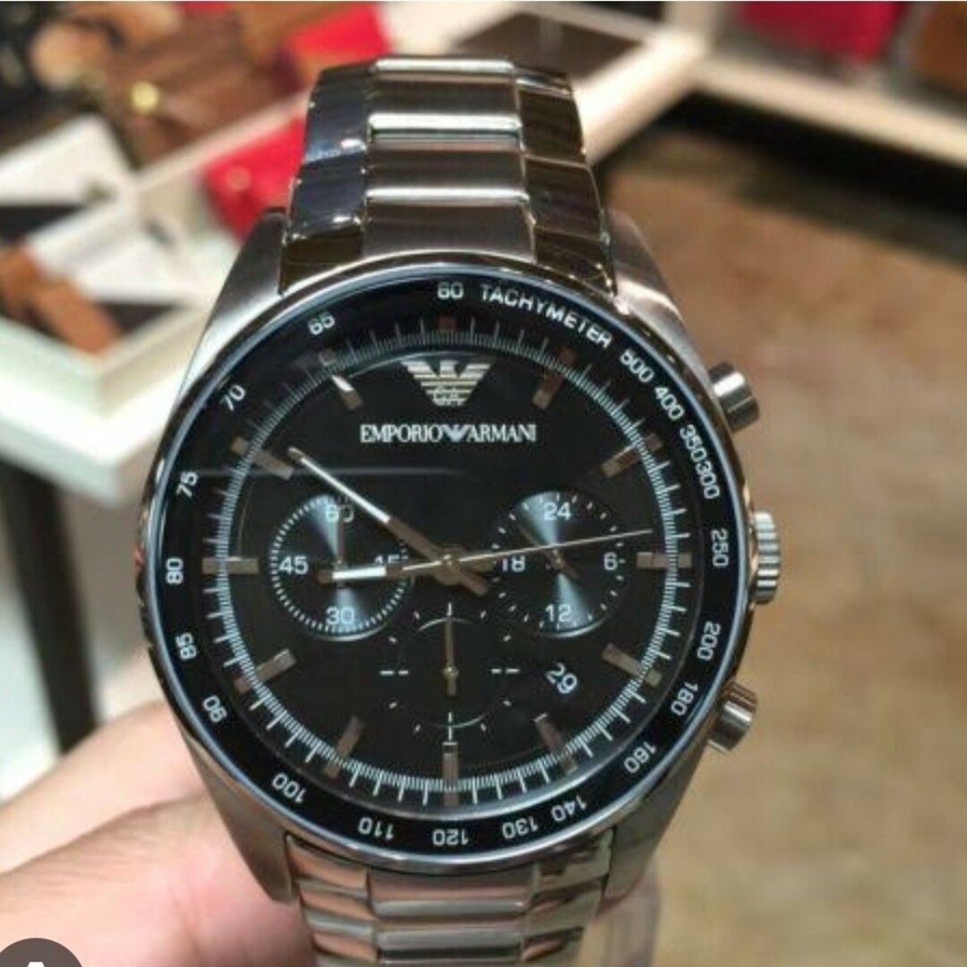 Emporio Armani(エンポリオアルマーニ)の未使用新品☆　エンポリオアルマーニ　AR5980　EMPORIO ARMANI メンズの時計(腕時計(アナログ))の商品写真