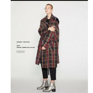 SHAREEF - SHAREEF 20ss oversize mods coat