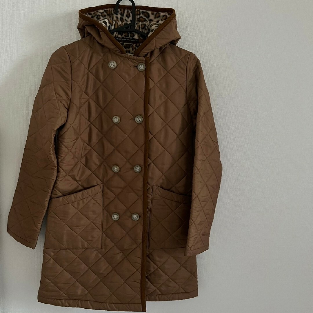 【送料込】TRADITIONAL WEATHERWEAR　キルティングコートフード