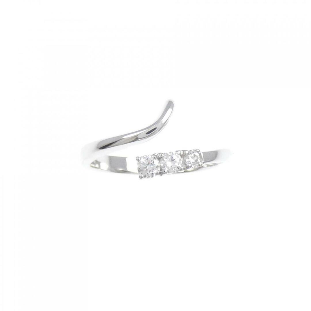 750WG ダイヤモンド リング レディースのアクセサリー(リング(指輪))の商品写真